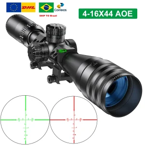 4-16x44 AOE  Scopes Tactical  Illuminated Sight Sniper