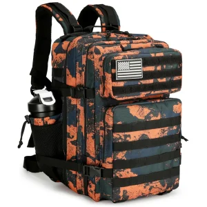 Large 45L 3P Tactical  Hiking  Backpack Waterproof