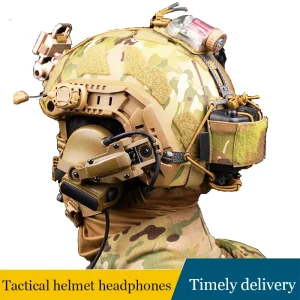 Tactical hunting airsoft headphones.