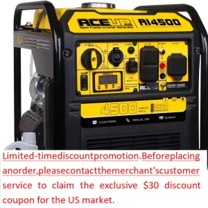 4500 Watt 223CC, Gas Powered Generator